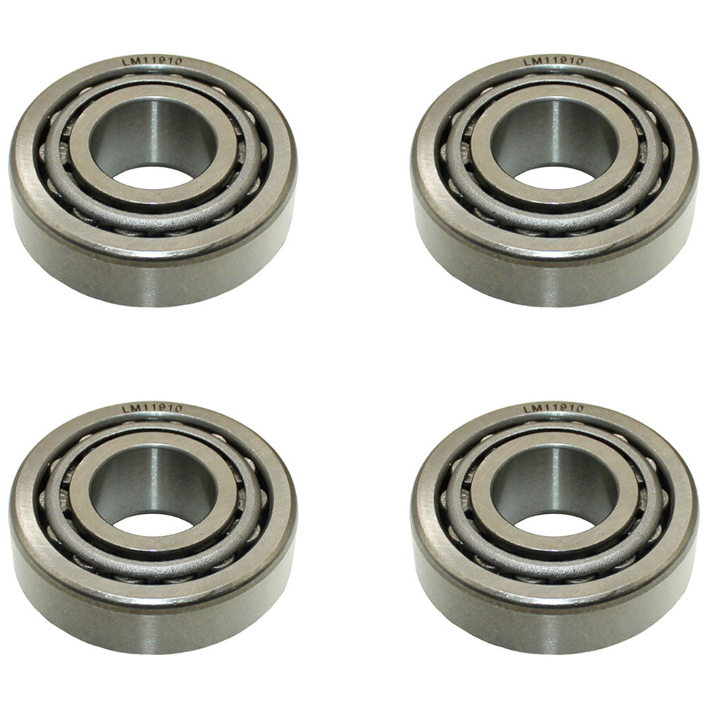 Qty. 4: Bearing Cone & Cup
 Fits Lesco Replaces 010710