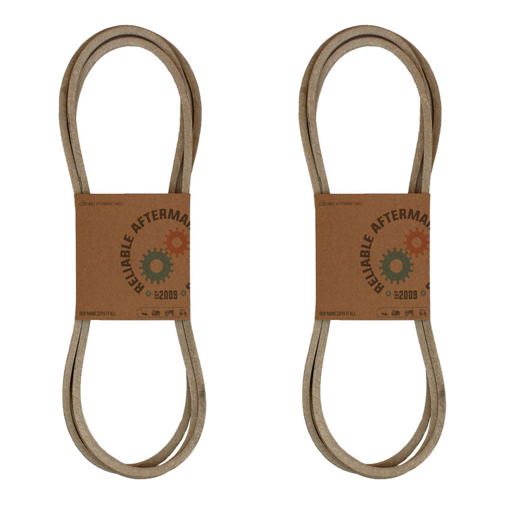 (2) Belts Fits Toro 110-6892 50" TimeCutter Z Mower - 1/2" x 140"