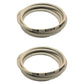 Qty 2: Mower Deck Belt Fits Toro Replaces 110-6892 Made with Aramid