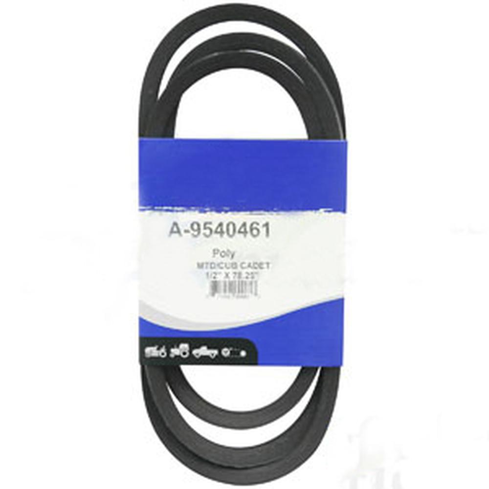 9540461 Replacement Belt (1/2x78) Fits Cub Cadet Fits Troy-Bilt