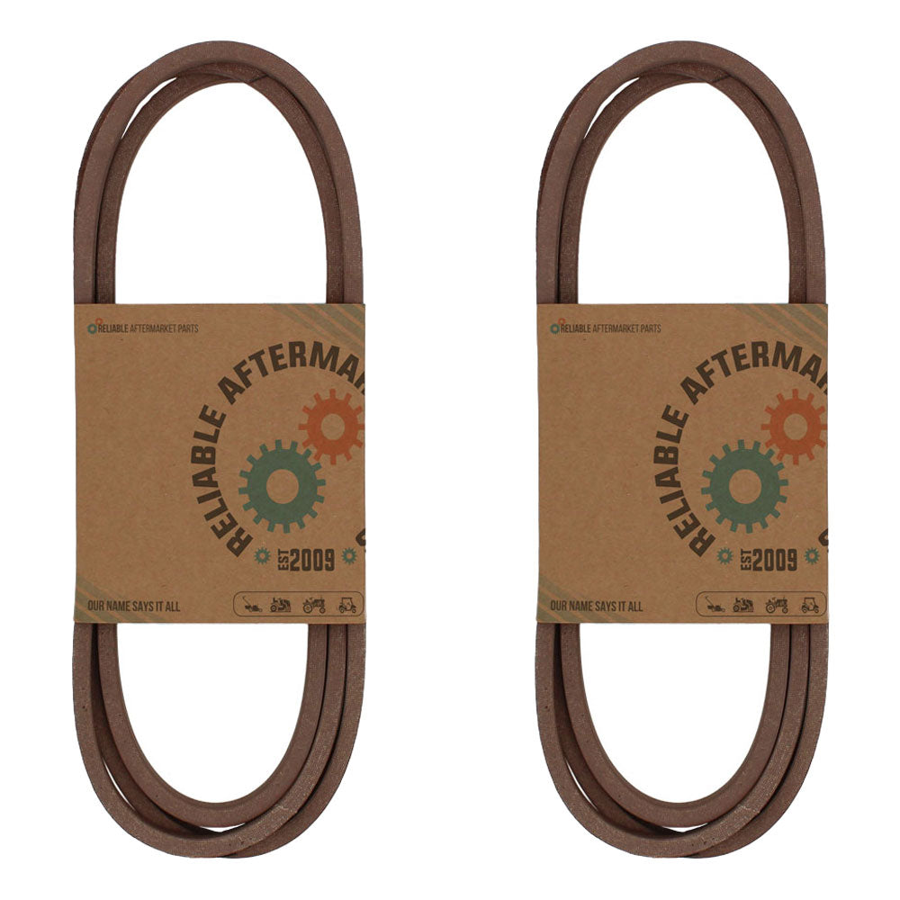 (2) Replacement Belts for MTD Fits Craftsman 954-04219 / 754-04219 (1/2" x103")