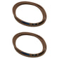 Qty 2: Deck Belts Fits Huskee Replaces 46" deck