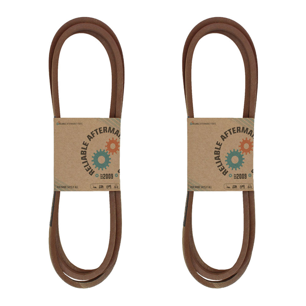 33154 Qty 2: Deck Belt
 Fits Craftsman