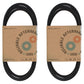 Qty 2: V-Belt Fits Toro Replaces 8412 Made With Aramid