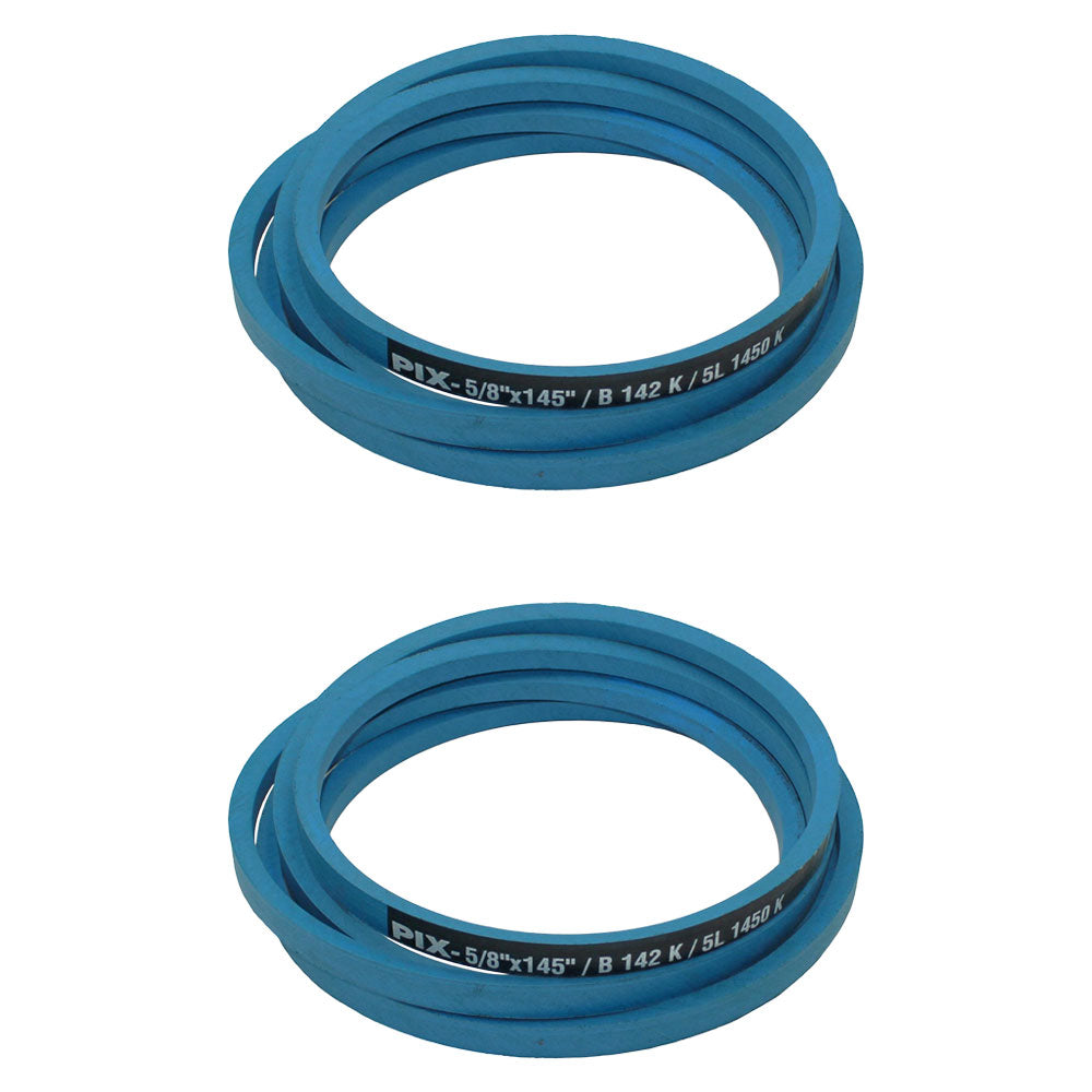 Qty 2: V-Belt Fits Country Clipper Replaces D3797 Made with Aramid