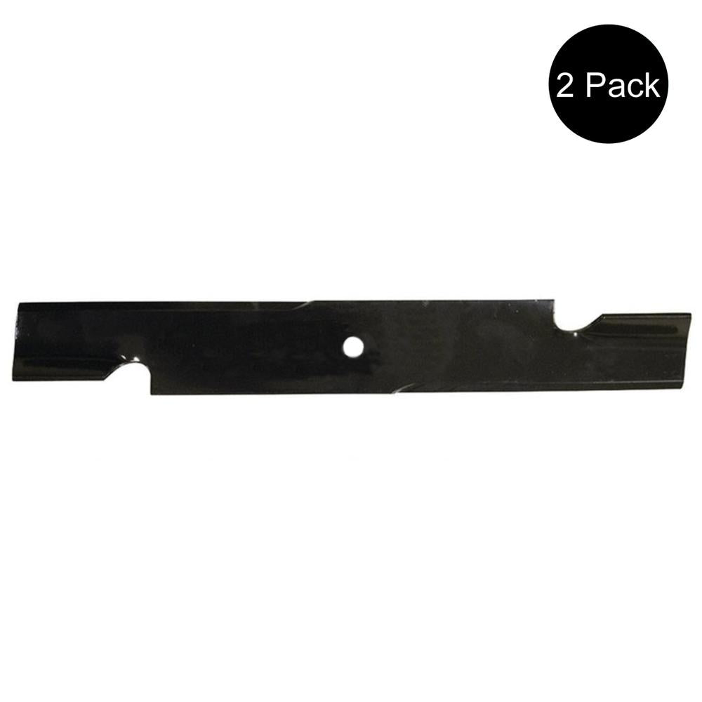 Qty 2: Notched High-Lift Blade Fits Scag Replaces 481708