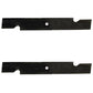 Qty 2: Notched High-Lift Blade Fits Scag Replaces 481708