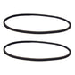 Qty 2: Deck Belt  Fits White Replaces 754-0197