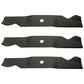 3 Pack 54" Blade Set Fits Craftsman AYP Fits Husqvarna 187254  532 18 72-56 (111