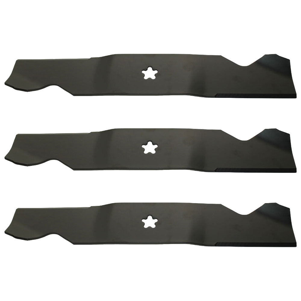 3 Pack 54" Blade Set Fits Craftsman AYP Fits Husqvarna 187254  532 18 72-56 (111