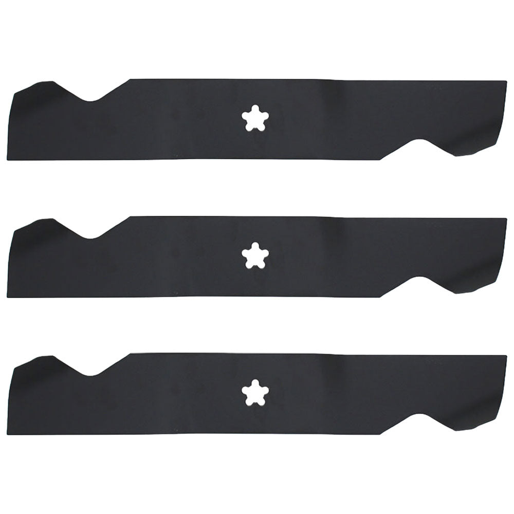 3 Pack 54" Blade Set Fits Craftsman AYP Fits Husqvarna 187254  532 18 72-56 (111