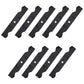 9 Notched Mower Blades for AYP Roper Fits Husqvarna 187254 187256 532187256 54"