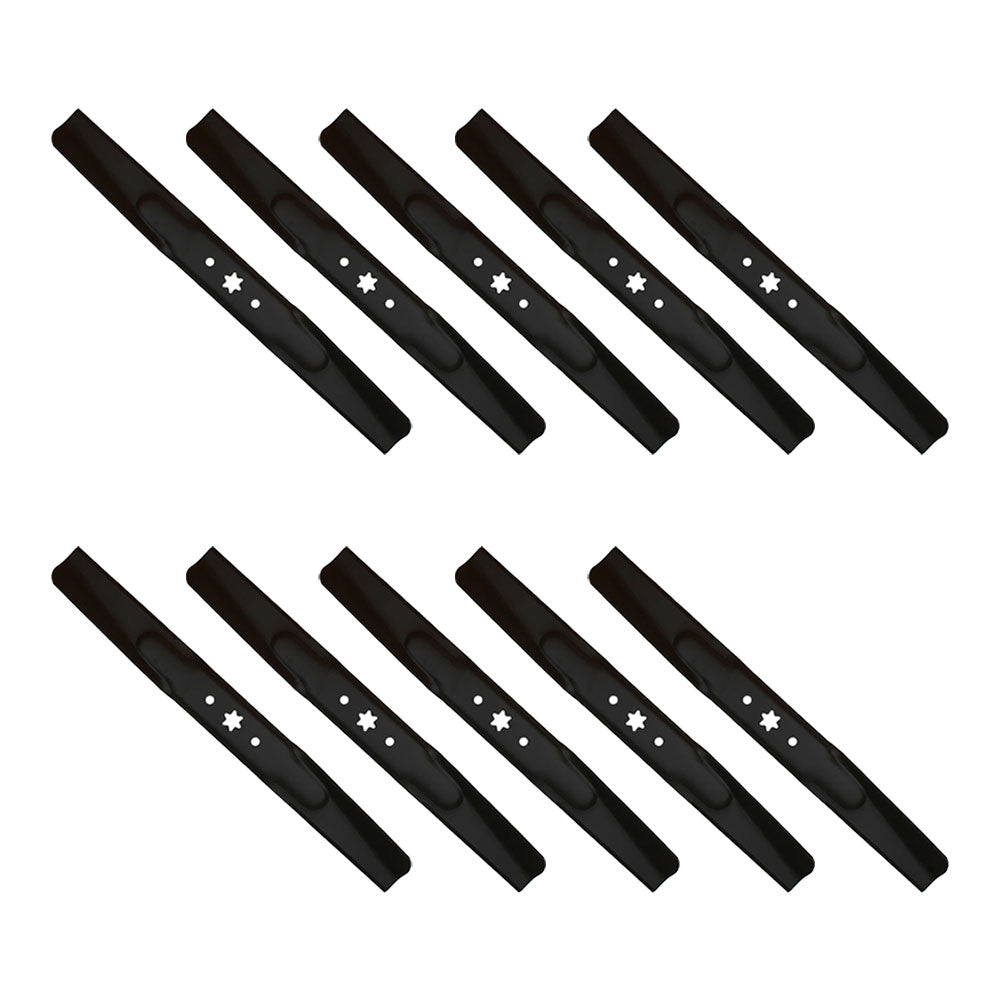 Qty 10: Standard Mower Blades Fits MTD Replaces 742-04244A