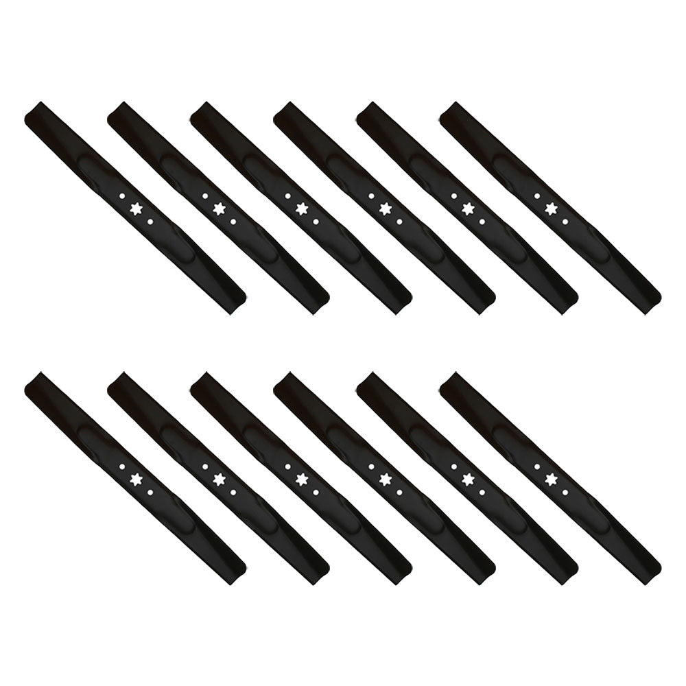 Qty 12: Standard Mower Blades Fits Cub Cadet Replaces 742-04244