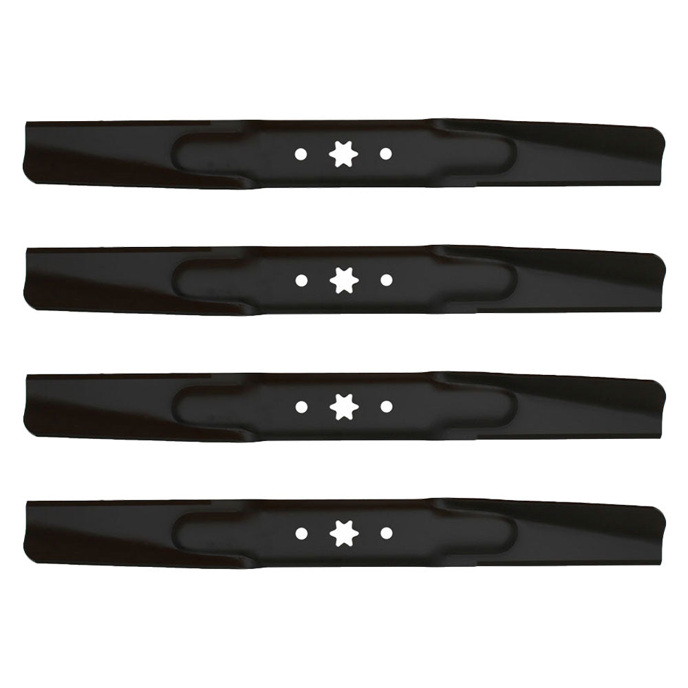 Qty 4: Standard Mower Blade Fits Cub Cadet Replaces 742-04244