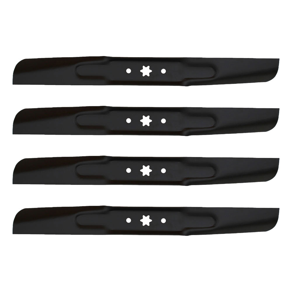 Qty 4: Standard Mower Blade Fits Cub Cadet Replaces 742-04244