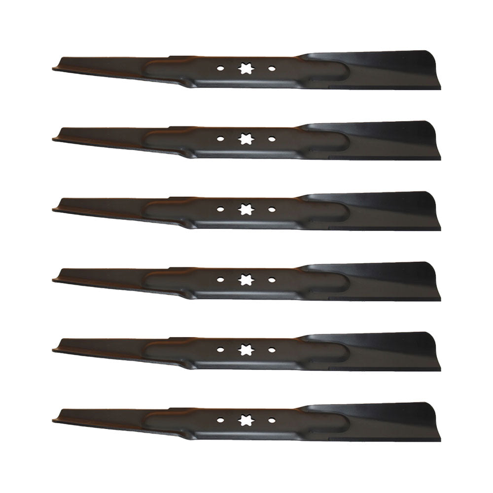 Qty 6: Standard Mower Blade Fits MTD Replaces 742-04244A