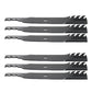 M87622 AM100538 M141785 Six Mower Blades Fits John Deere 60 420 430 425 435