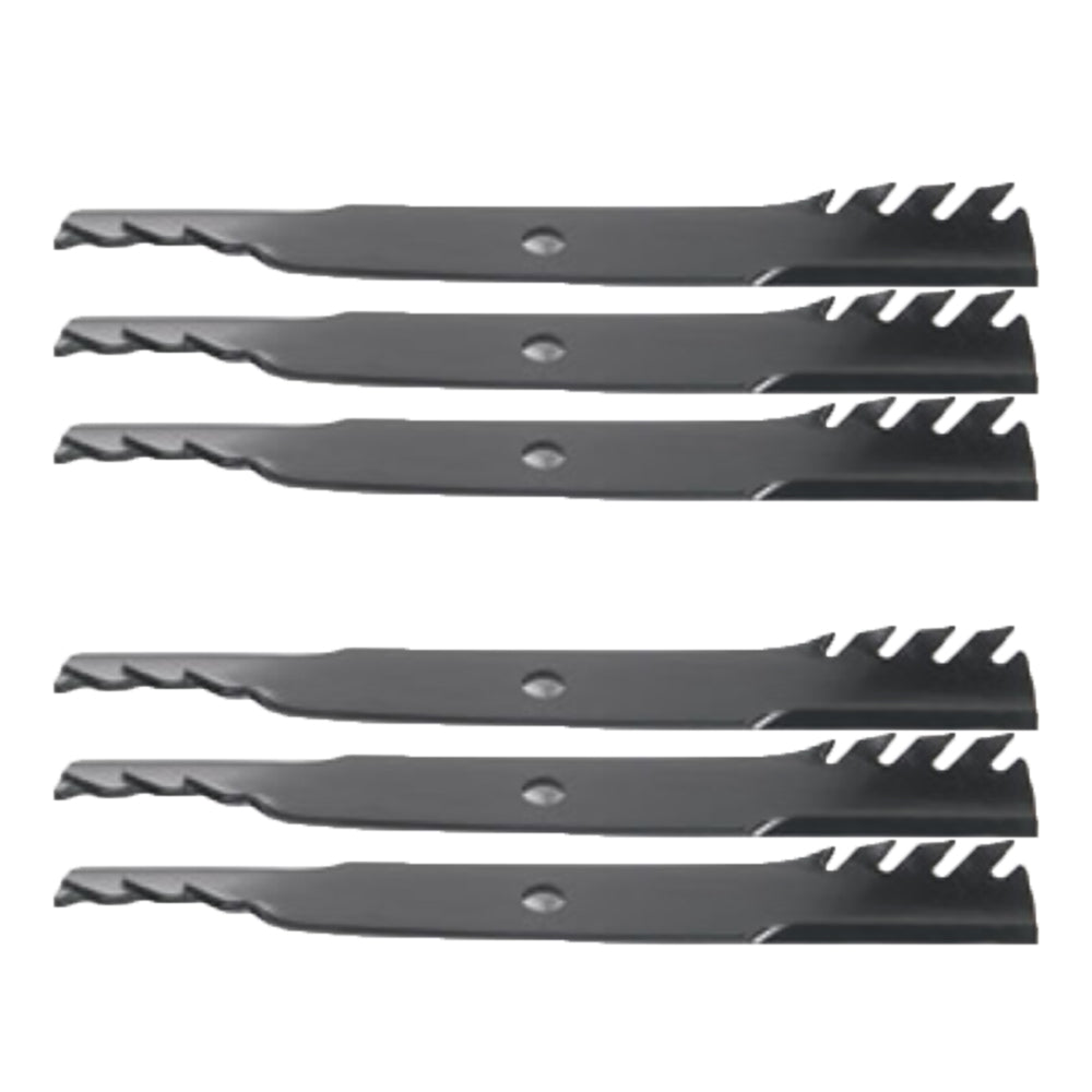 Qty 6: Toothed Mulching Blade Fits Oregon Replaces 96-734
