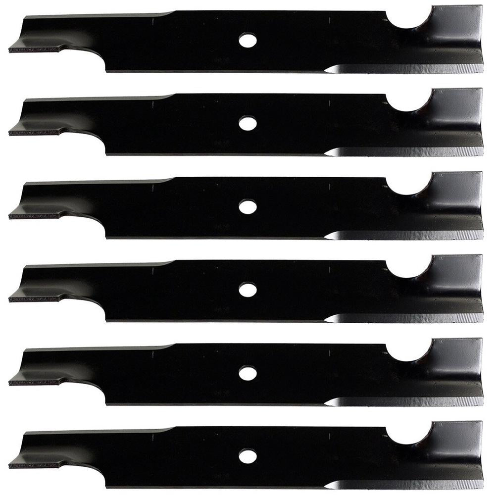 Six 482529 48110 481706 482877 Blades for SCAG 48" Tiger Fits Cub