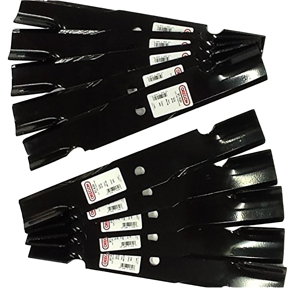 Qty 10: Notched Mower Blade
 Fits Gravely Replaces 00878100