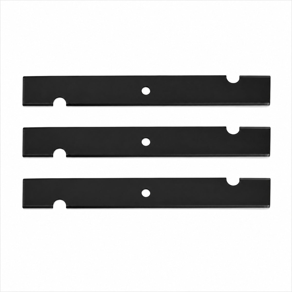 Qty 3: Notched Mower Blade Fits Encore Replaces 483035