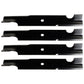 Qty 4: Notched Mower Blade
 Fits Scag Replaces 48110-NOTCHED