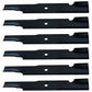 Qty 6: Notched Mower Blade Fits Toro Replaces 107-3196-03