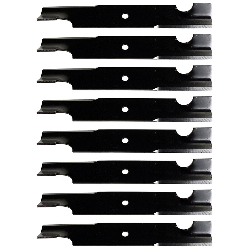 Qty 8: Notched Mower Blade
 Fits Oregon Replaces 91-620