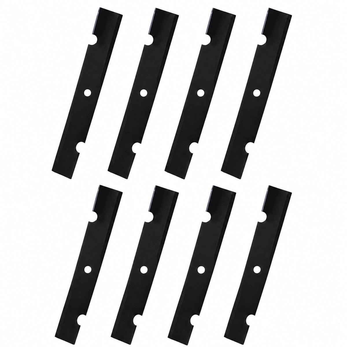 Qty 8: Notched Mower Blade
 Fits Universal Products Replaces 21871