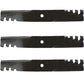 3 Blades for Dixie Chopper Gravely 50" Deck 08866800 46998 30227 96-323