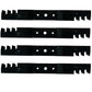 (4) 92-676 Oregon Blades Fits John Deere GX20249, GX20433