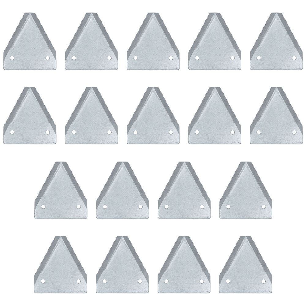 Qty. 18: Sickle Section Fits John Deere Replaces E76373