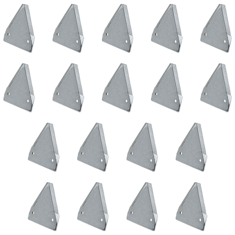 Qty. 18: Sickle Section Fits John Deere Replaces E76373