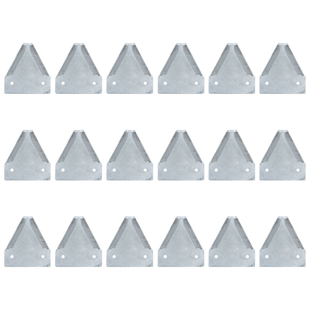 Qty. 18: Sickle Section Fits John Deere Replaces E76373
