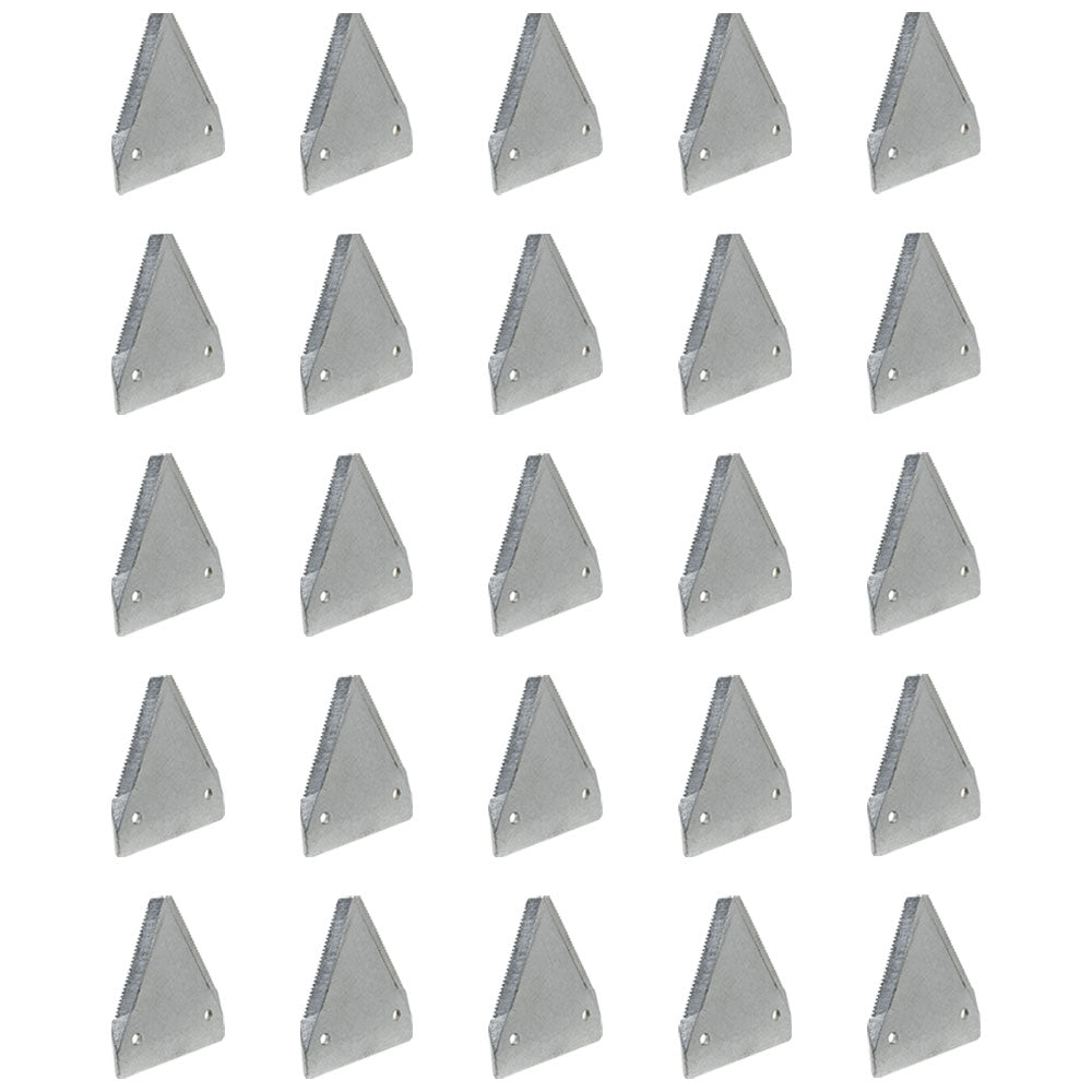 Qty. 25: Sickle Section Fits John Deere Replaces E76373