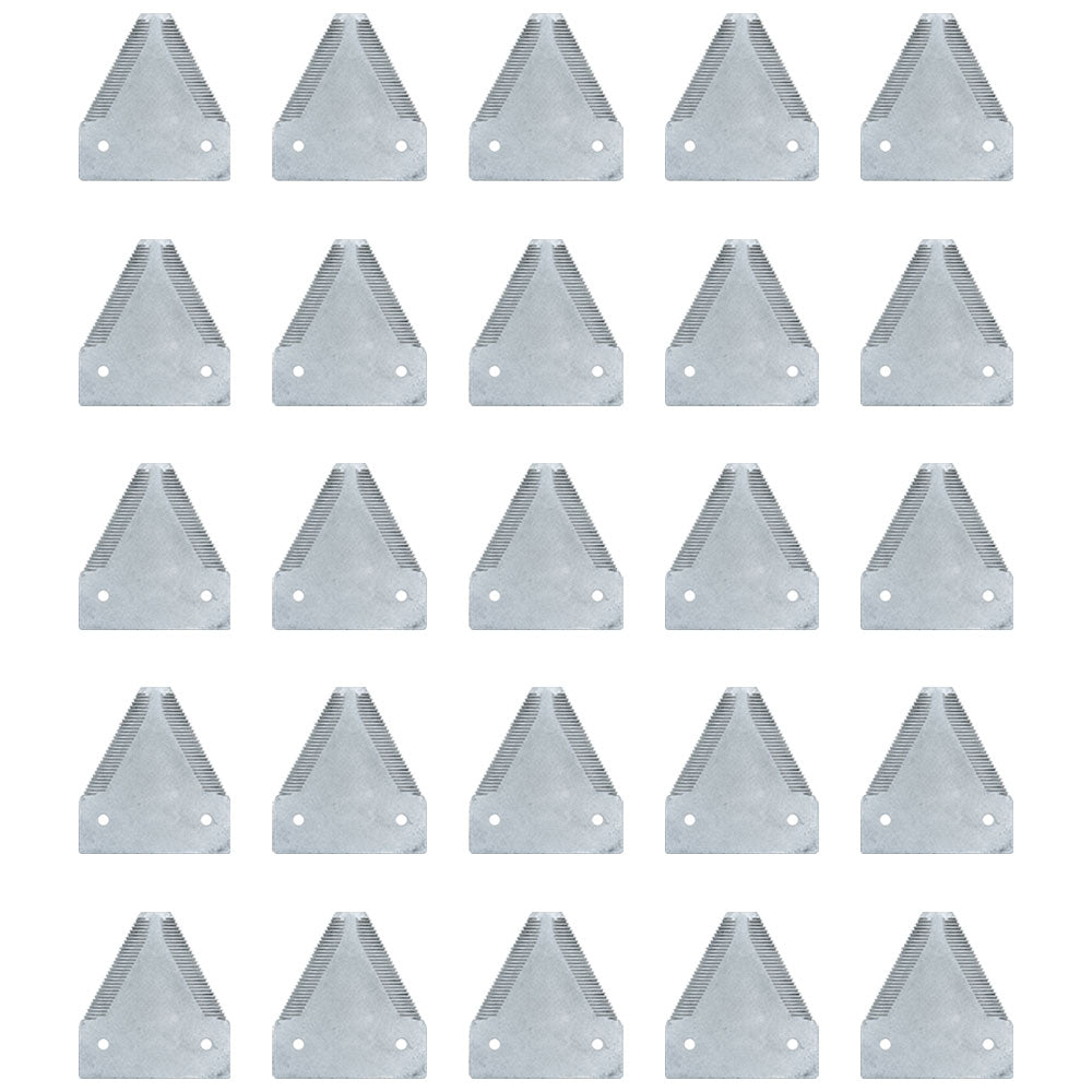 Qty. 25: Sickle Section Fits John Deere Replaces E76373