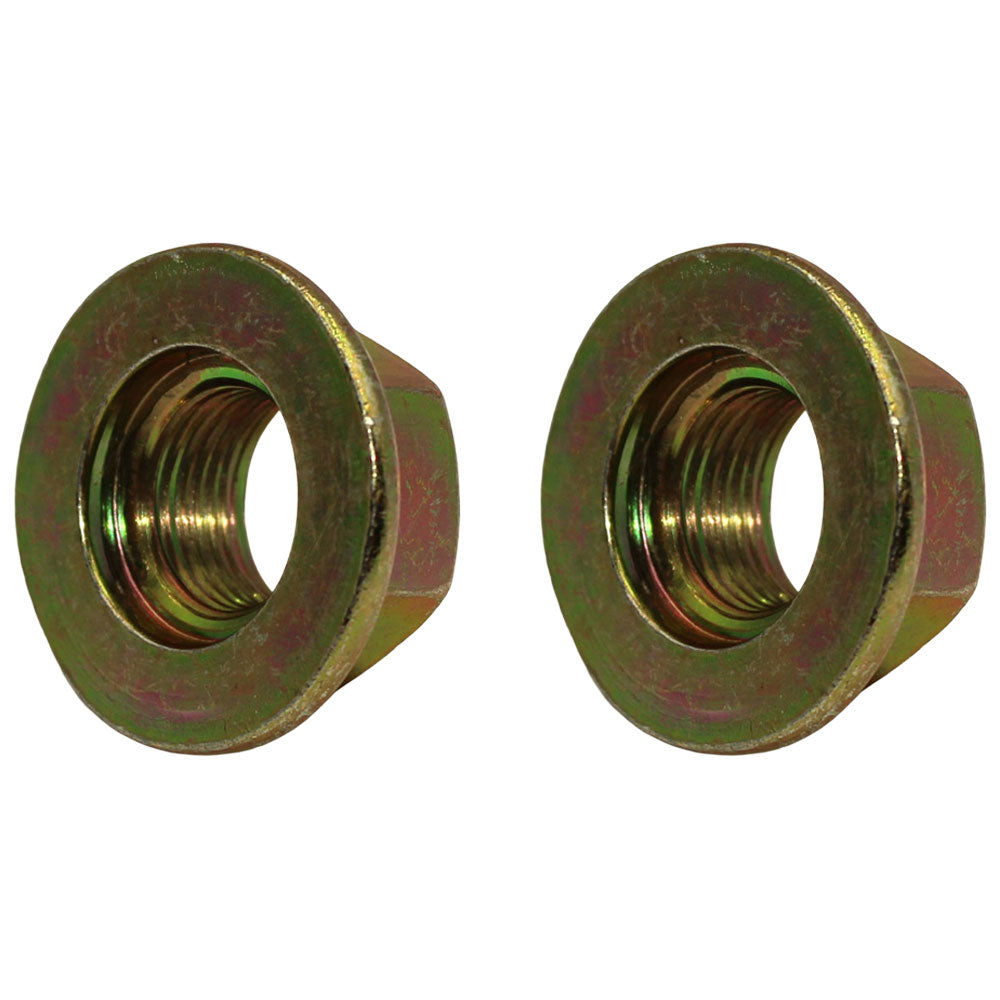(2)- Spindle Blade Nuts 712-0417A 5/8-18" Fits Cub Cadet Fits MTD Fits Troy Bilt