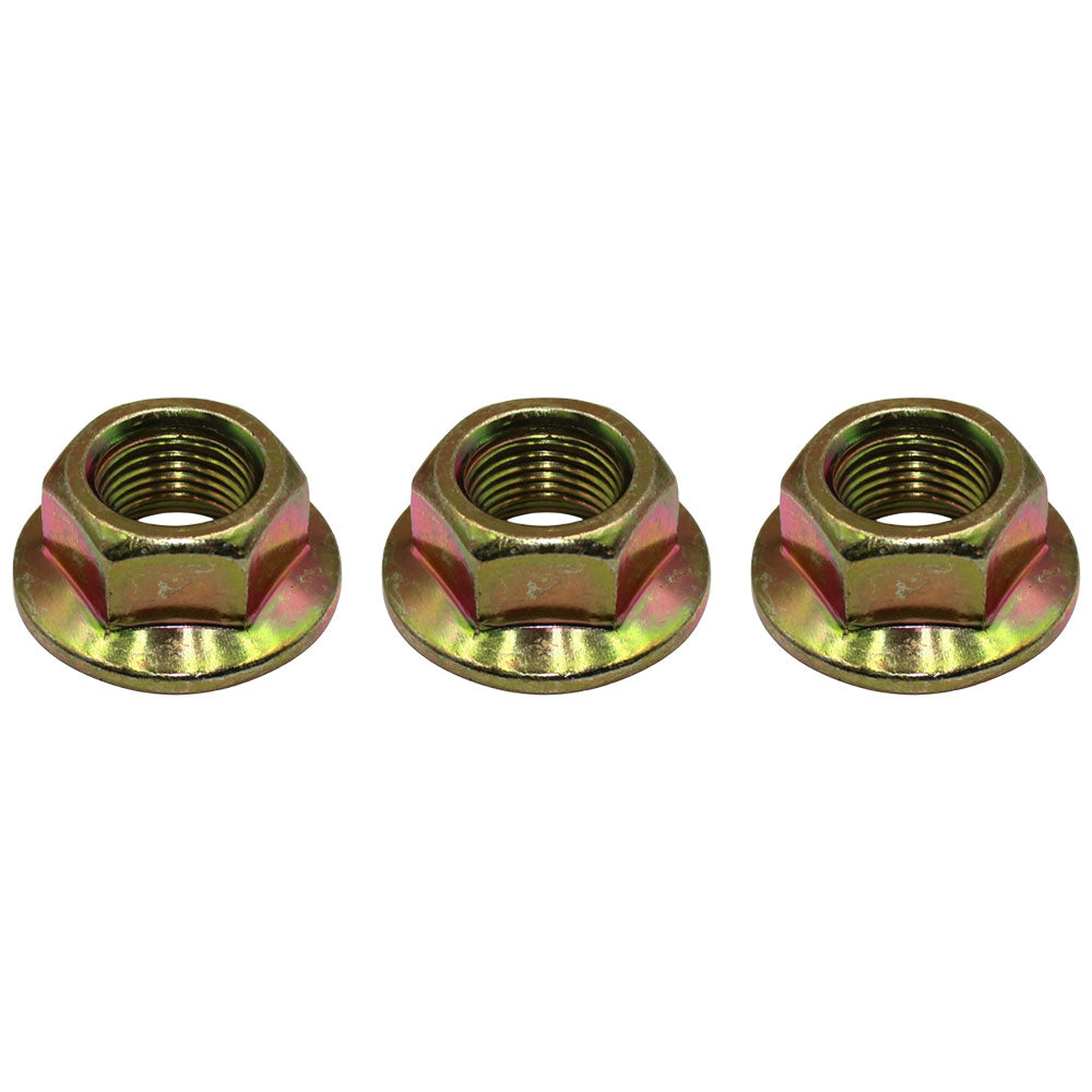 Qty 3: Spindle Blade Nut Fits Yard Man Replaces Diameter 5/8" Spindle Blade Nut