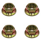 Qty 4: Spindle Blade Nut Fits Yard Man Replaces Diameter 5/8" Spindle Blade Nut