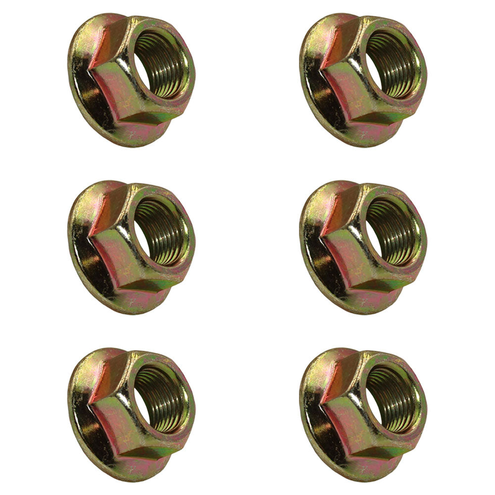 Qty 6: Spindle Blade Nut Fits Kohler Replaces Diameter 5/8" Spindle Blade Nut
