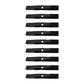 Qty 9: Mower Blade Fits John Deere Replaces M111522