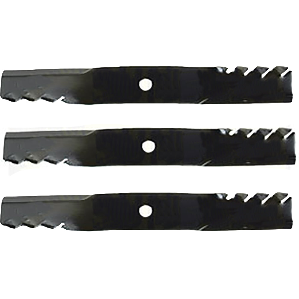3 PK Blades Fits John Deere 54" Deck Z525E Z375R LX280 LX288 Z425 Z435 Z445