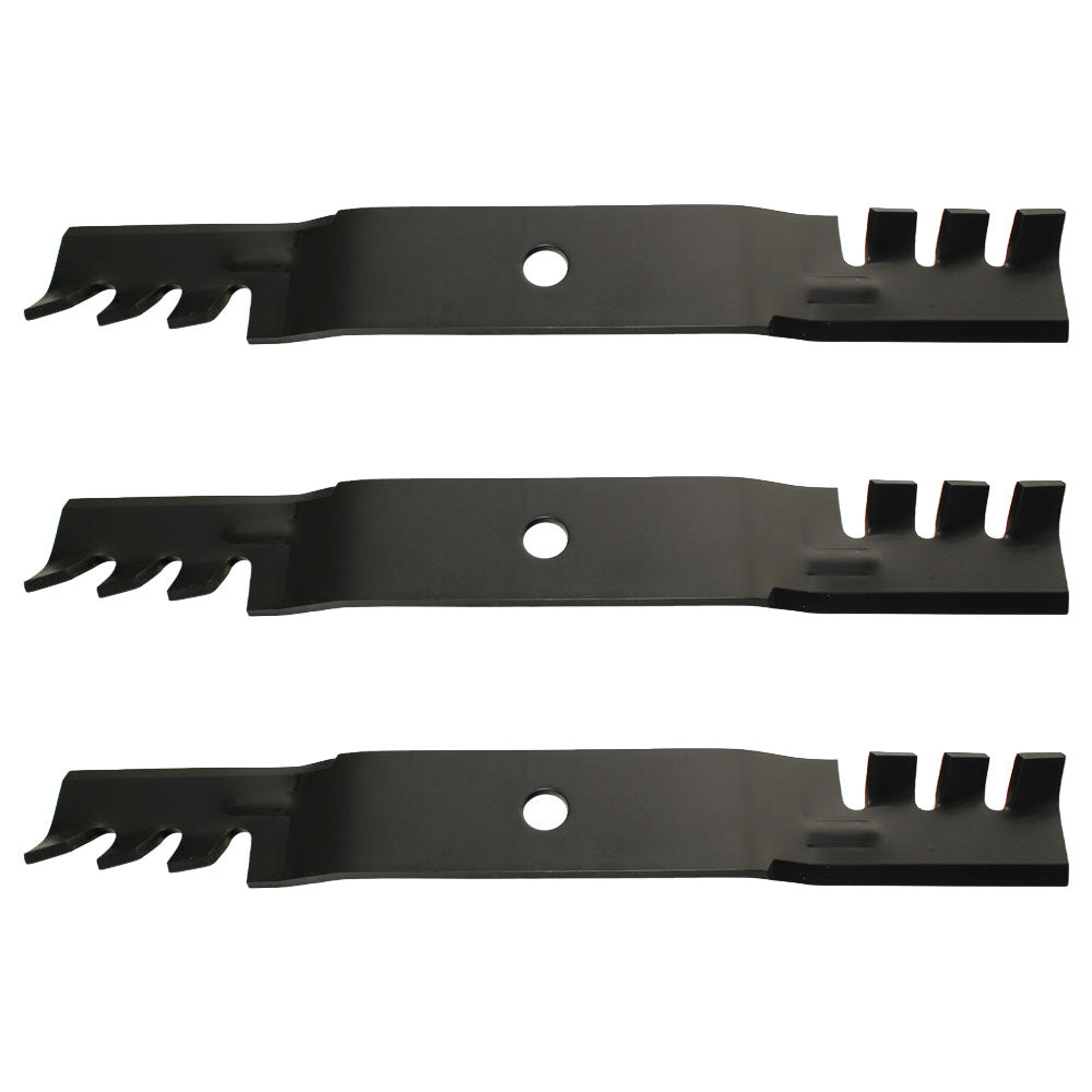 (3) 396-719 Blades Fits John Deere M143520, M145516, M152726