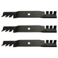 596-719 M143520 M145516 Three 19-Inch Blades Fits John Deere
