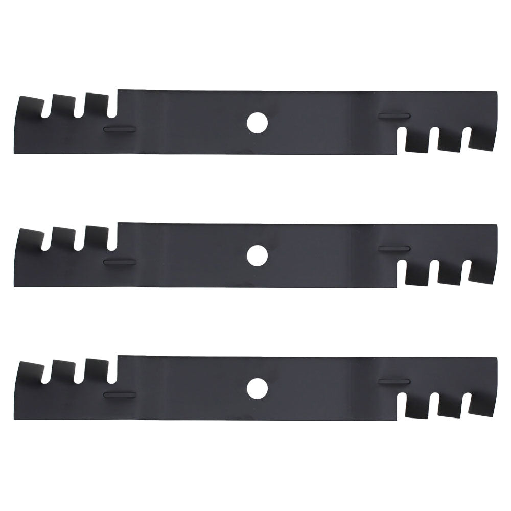 (3) Blades Fits John Deere GT225 - GT245 GX255 GX325 - GX355 54"
