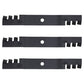 3 Toothed Mulch Blades Fits John Deere 54C X465 X475 X485 X495 Z425 Z445 396-719