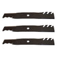 B1PD5017 GX21784 GX21786 92-616 Three BLADES FOR 48" Fits John Deere  FREE SHIPP