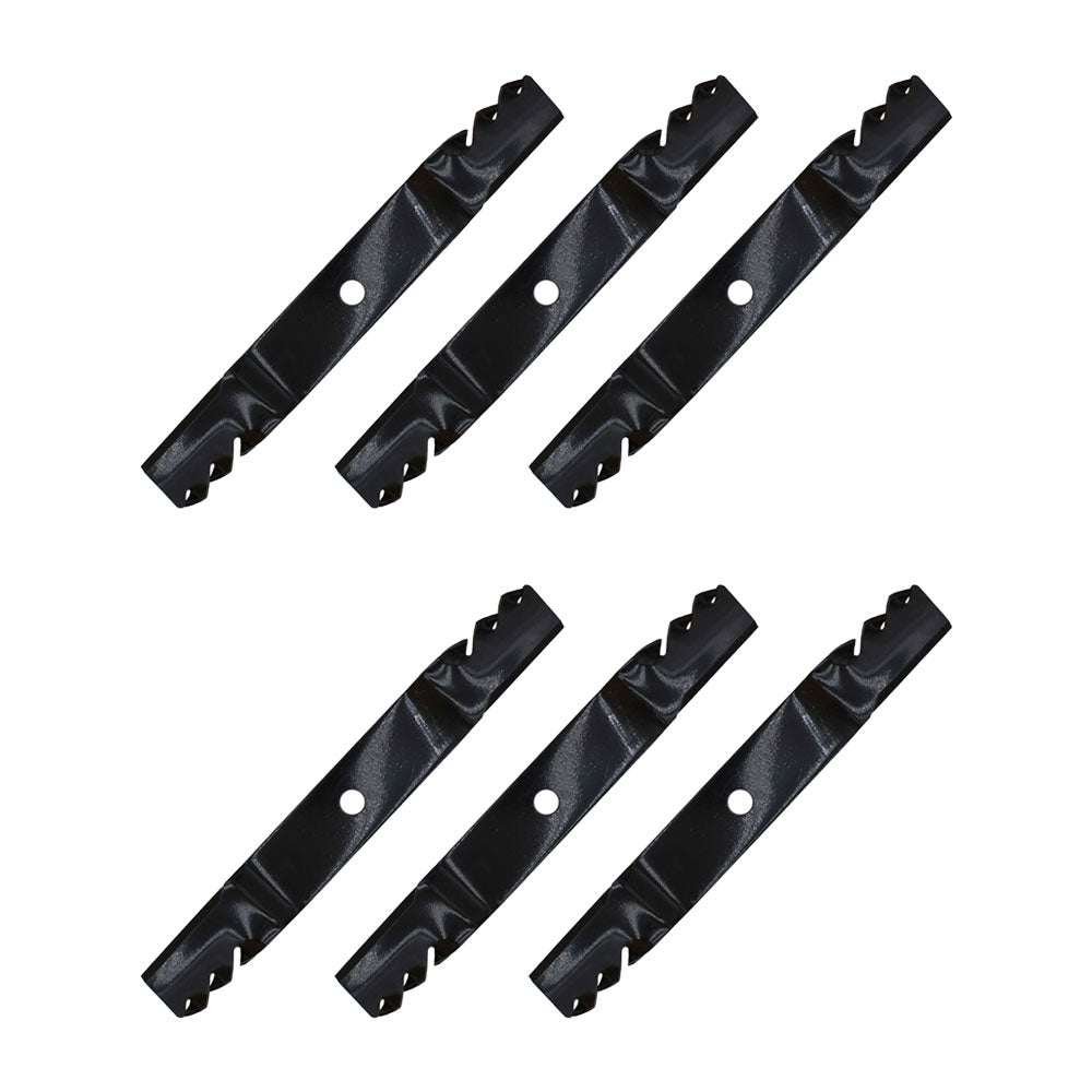 Qty 6: Toothed Mower Blade Fits Scotts Replaces M115496