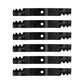 Qty 6: Toothed Mower Blade Fits Scotts Replaces M115496